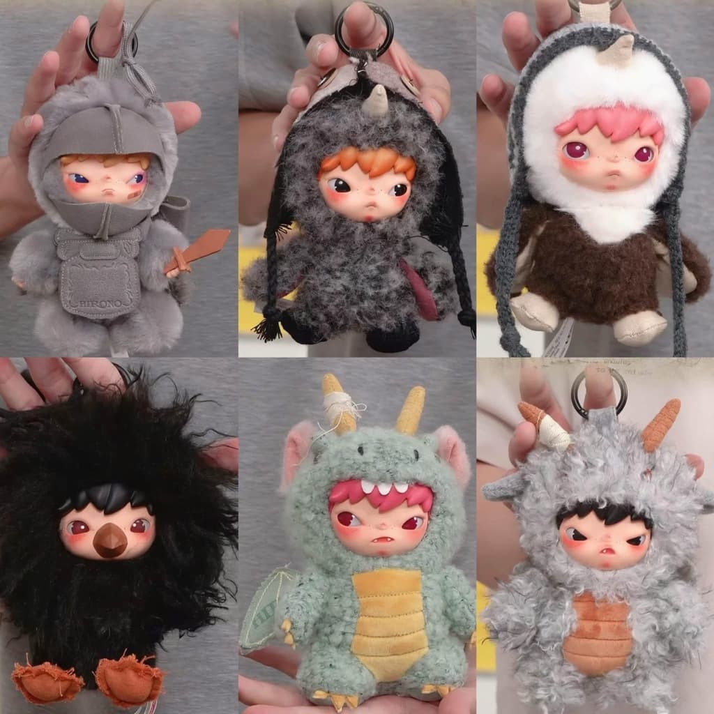 พวงกุญแจ Hirono Mist-Walker Series - Plush Doll Pendant รูปที่ 2