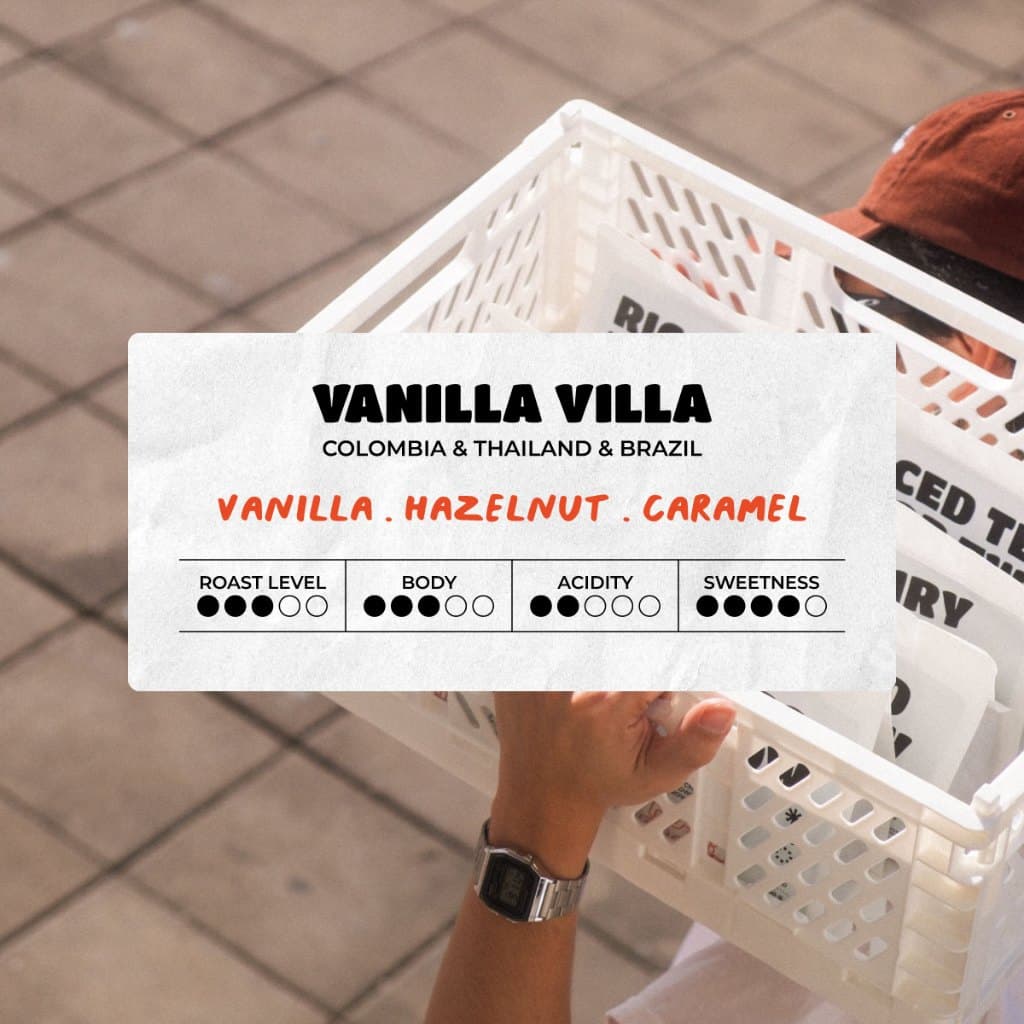 BOO! FRANK | Vanilla Villa - Colombia,Thailand,Brazil | Medium Roast | เมล็ดกาแฟคั่ว 200g รูปที่ 3