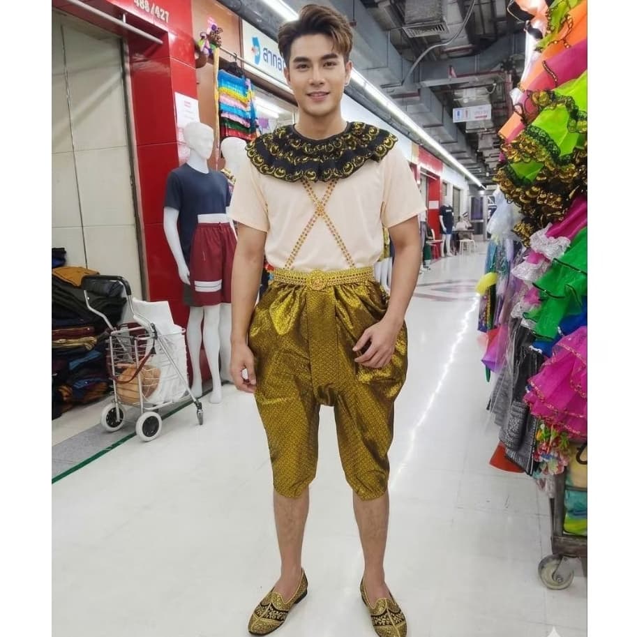 ชุดพระอภัยมณีผู้ใหญ่ ชุดการแสดงผู้ใหญ่ ชุดวันสุนทรภู่ผู้ใหญ่ ชุดพระอภัยมณีสุดสาคร รูปที่ 4