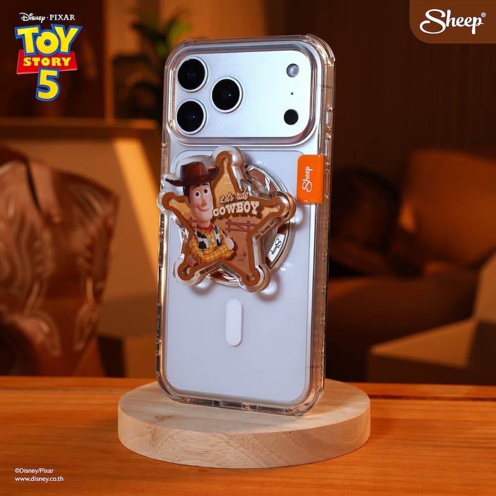 Toy Story 5 Collection ที่ติดหลังโทรศัพท์ แบบแม่เหล็ก กริ๊บต็อกทอยสตอรี่ ใช้กับเคสที่มีแม่เหล็ก รูปที่ 5