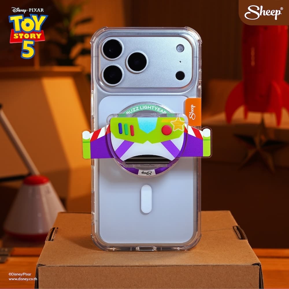 Toy Story 5 Collection ที่ติดหลังโทรศัพท์ แบบแม่เหล็ก กริ๊บต็อกทอยสตอรี่ ใช้กับเคสที่มีแม่เหล็ก รูปที่ 7