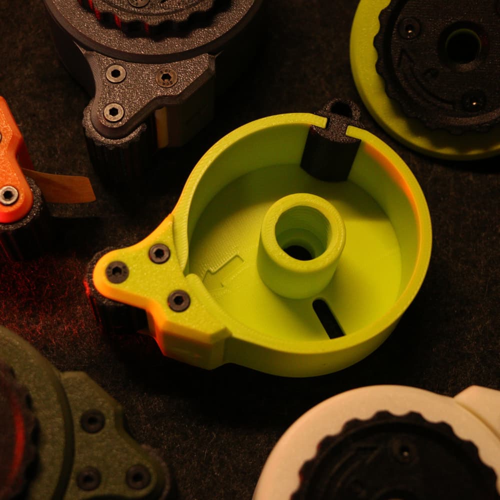 เครื่องจ่ายเทปปะเป้าพกพา Universal แท่นดึงเทปซ่อมเป้าสนาม IPSC / IDPA แถมฟรี! เทปวงกลม 500 ชิ้น รูปที่ 6