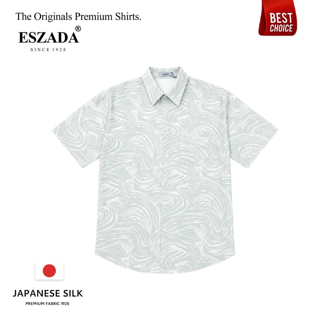 เสื้อฮาวายผ้าไหมญี่ปุ่นลายปากานี่ The Premium Original Korean Design Limited Edition A+ รูปที่ 2