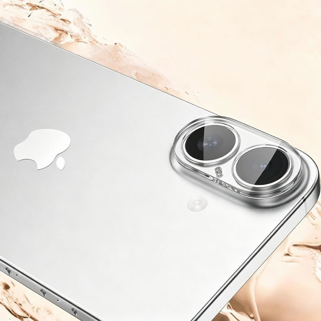 ฟิล์มกระจกกันรอย ฟิล์มเลนส์กล้อง เต็มเลนส์ สำหรับ iPhone17 iPhone16 เลนส์ใส รูปที่ 2