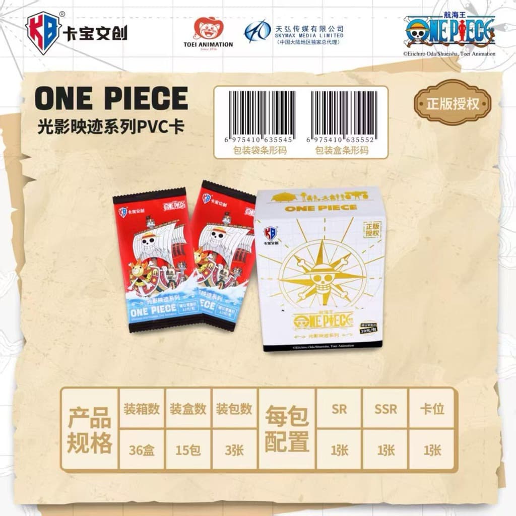 ‍ ONE PIECE Cinematic PVC Cards แบบซอง รูปที่ 8