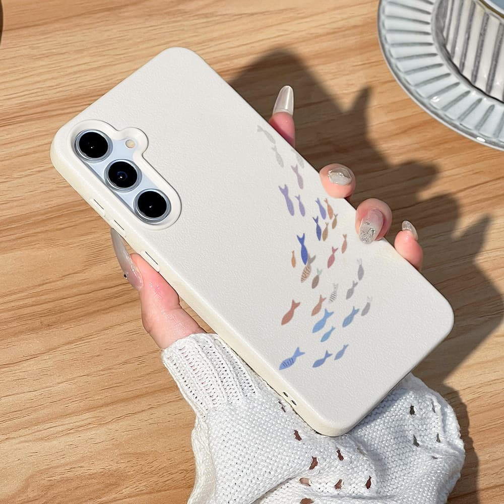 Fish เคสโทรศัพท์ For Samsung A17 A06 A55 A56 A54 A15 A16 A35 A07 A36 S24 FE A34 A57 A05S A26 A37 S25 S26 Ultra รูปที่ 6