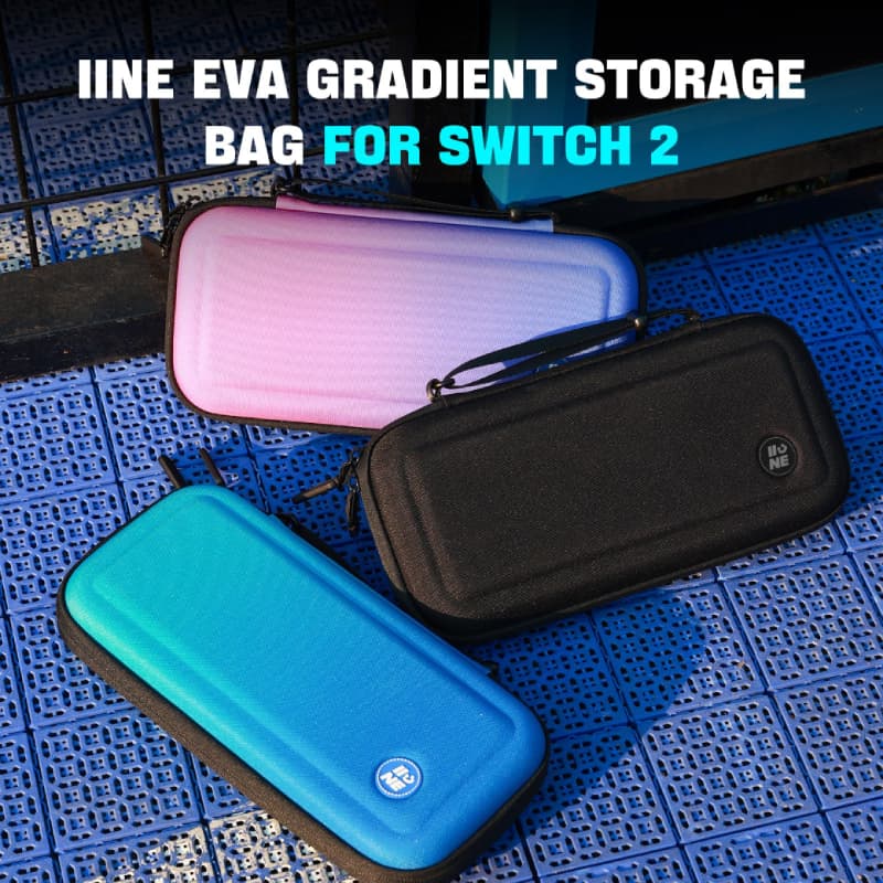 IINE L1066, L1067, L1068 EVA Storage Bag for Nintendo Switch2 : กระเป๋าใส่เครื่อง นินเทนโดสวิทซ์2 รูปที่ 8