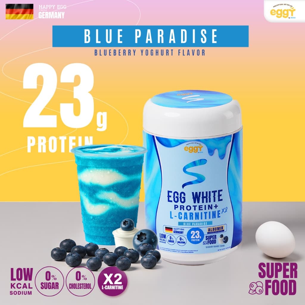 Eggy S โปรตีนไข่ขาว สนยุกต์ Egg White Protien เพิ่มกล้ามเนื้อ ลดไขมัน mana ของแท้ รูปที่ 9