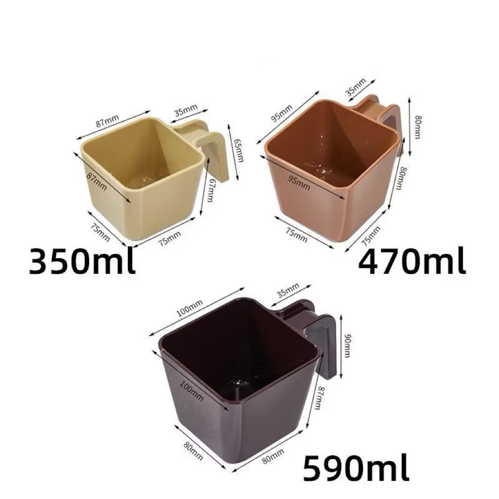 ที่ตักน้ำแข็ง ถ้วยตักน้ำแข็ง ช้อนตักน้ำแข็งพลาสติก 12oz/350ml, 16oz/470ml, 20oz/590ml รูปที่ 8