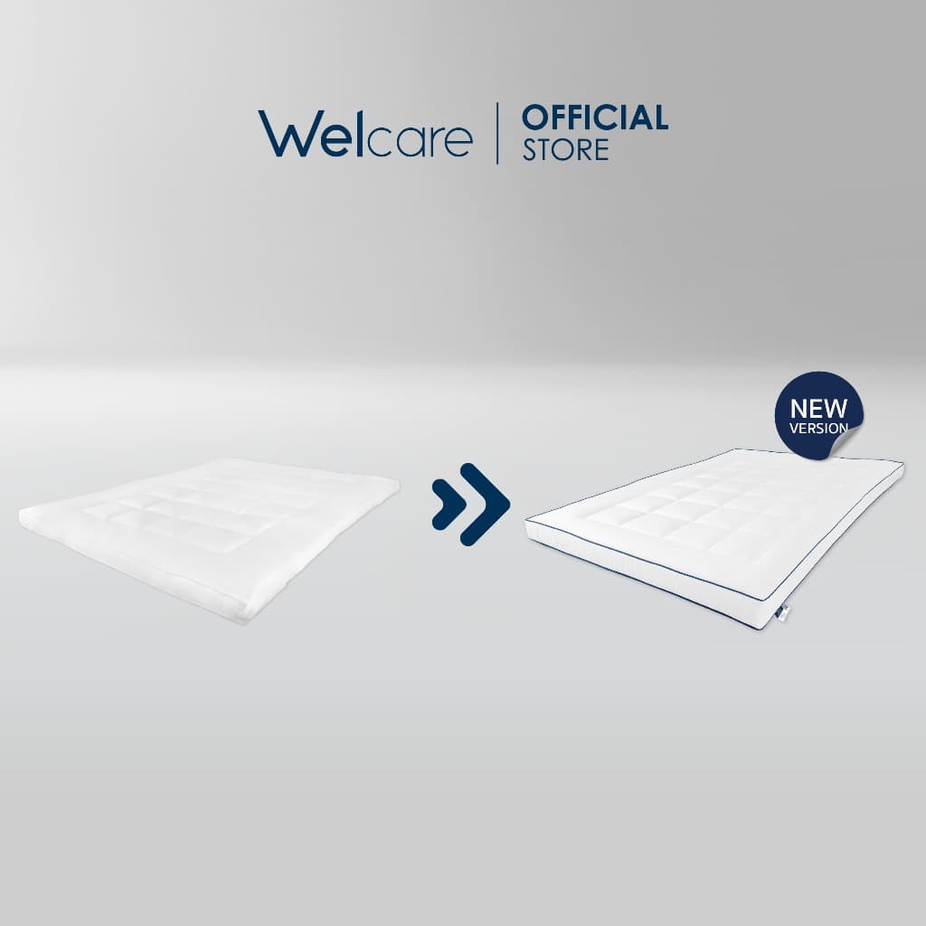 Welcare ท็อปเปอร์ สุขภาพ Premium SoftGel สัมผัสนุ่ม ฟู ระดับพรีเมี่ยม ระบายอากาศได้ดี รูปที่ 2