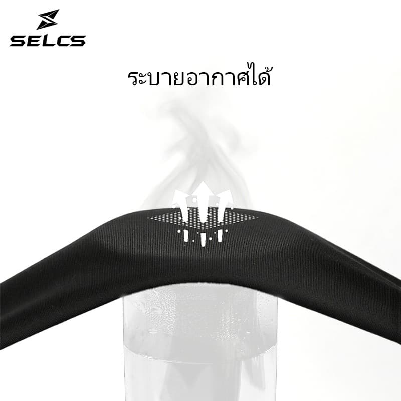 SELCS เสื้อยืดออกกำลังกายผู้หญิง ทรงสวยเข้ารูป ผ้ายืดหยุ่นได้ดี ระบายอากาศ แห้งเร็ว Size S-XXL รูปที่ 6