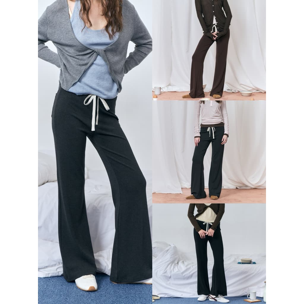 MALISTA - Mossy Trousers กางเกงขาม้า รูปที่ 2