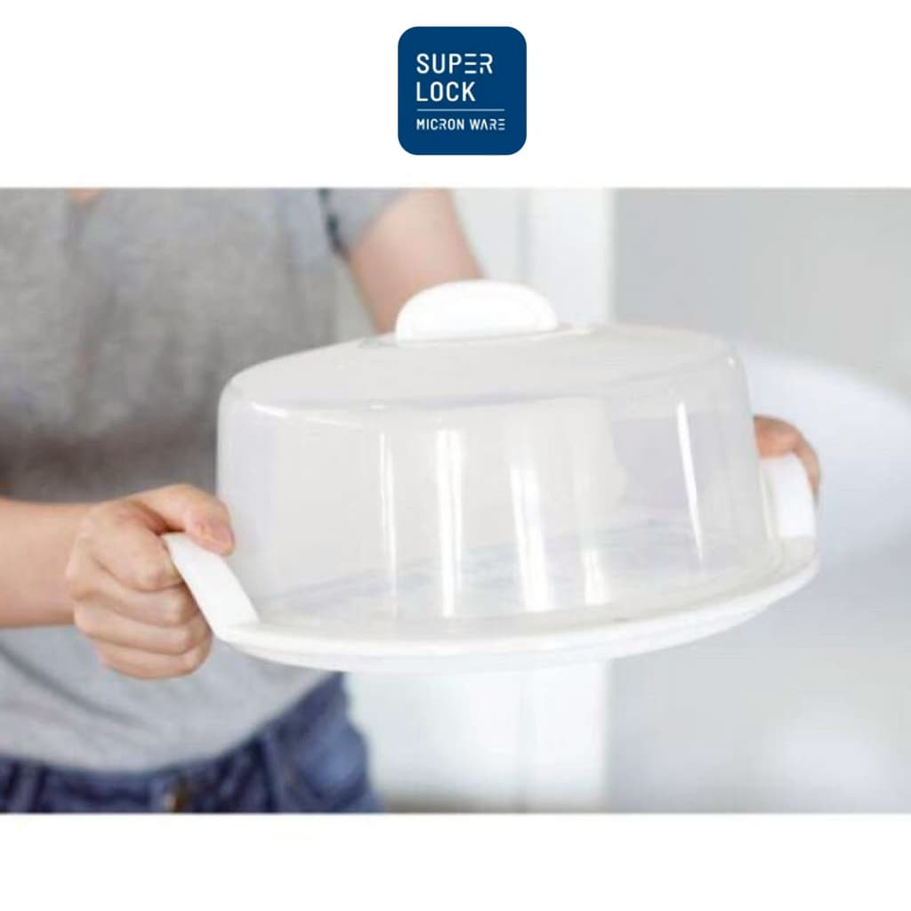 Super lock ฝาครอบไมโครเวฟ ถาดไมโครเวฟ Size L ถาดอาหาร BPA Free ปราศจากสารที่เป็นพิษ เลือกก่อนสั่ง รูปที่ 9