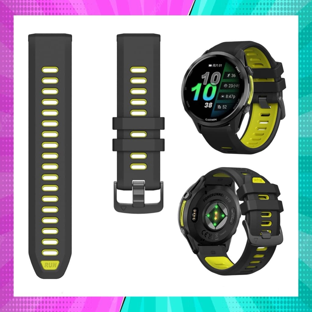 สาย Garmin Quick Fit 22 mm. ใช้สําหรับ Garmin รุ่น Forerunner 970/965/955/940/935 จัดส่งภายใน 24 hr. รูปที่ 8