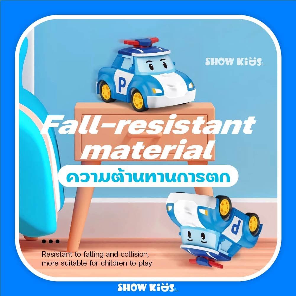รถของเล่นเด็ก หุ่นยนต์สองสไตล์ ของเล่นเด็ก ของเล่นเปลี่ยนรูปได้ สนุกและเสริมจินตนาการ รูปที่ 6