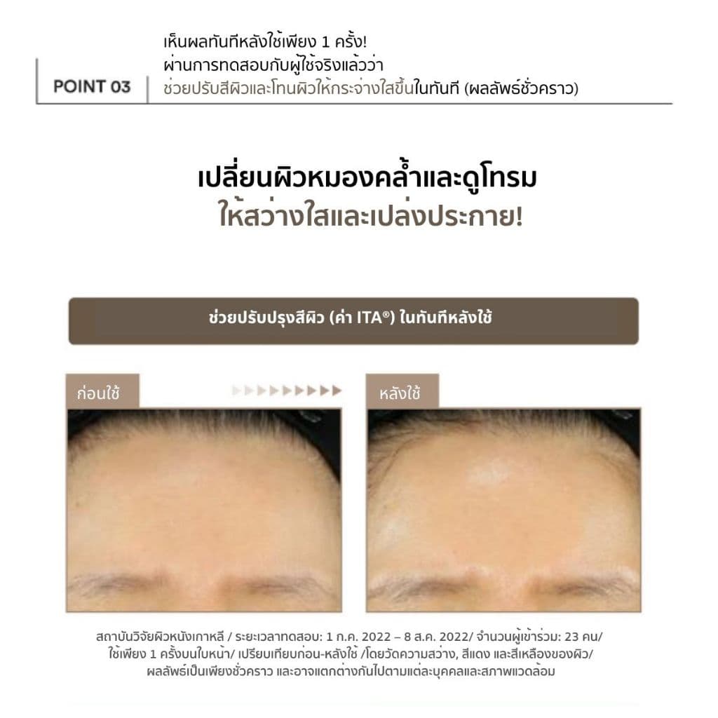 Madeca Lab Mask Mela Brightening 25ml มาส์กชุ่มชื้น สำหรับผิวขาดน้ำ ผิวแห้ง ให้อิ่มฟู เต่งตึง รูปที่ 4