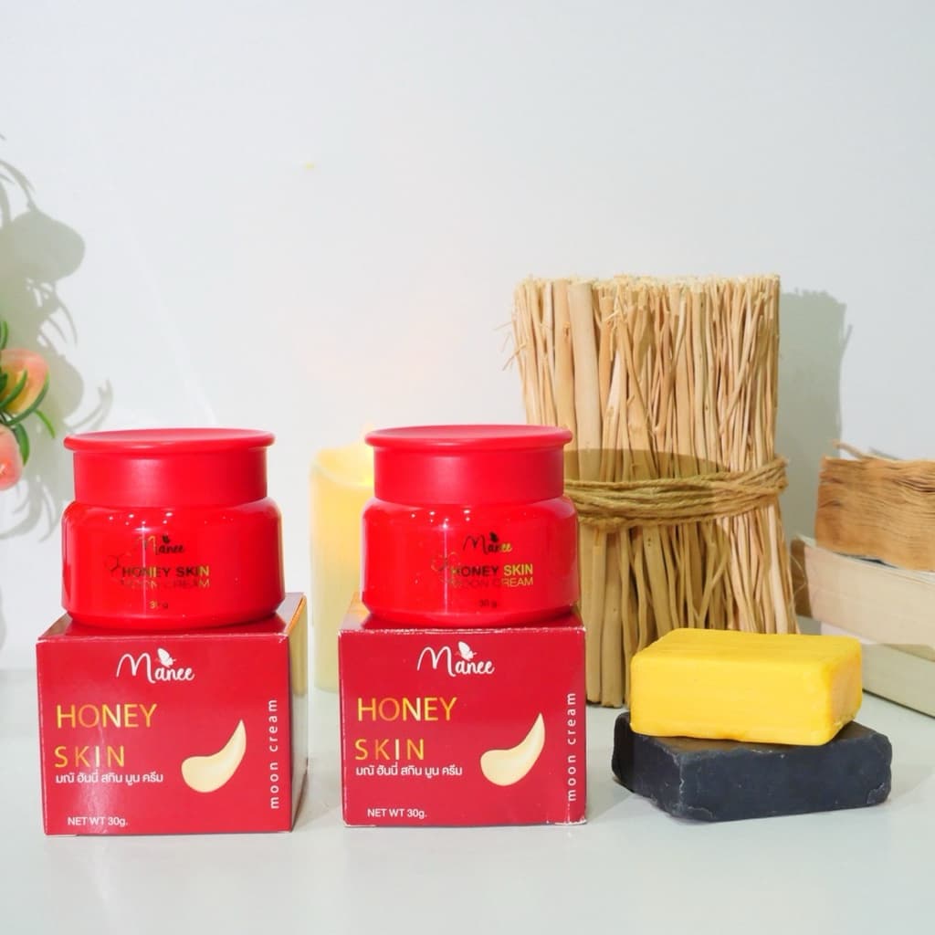 ซื้อ2ฟรี2 ครีมฮันนี่2กป. ฟรีสบู่ขมิ้น1 ชาโคล1 แบรนด์มณี รูปที่ 1