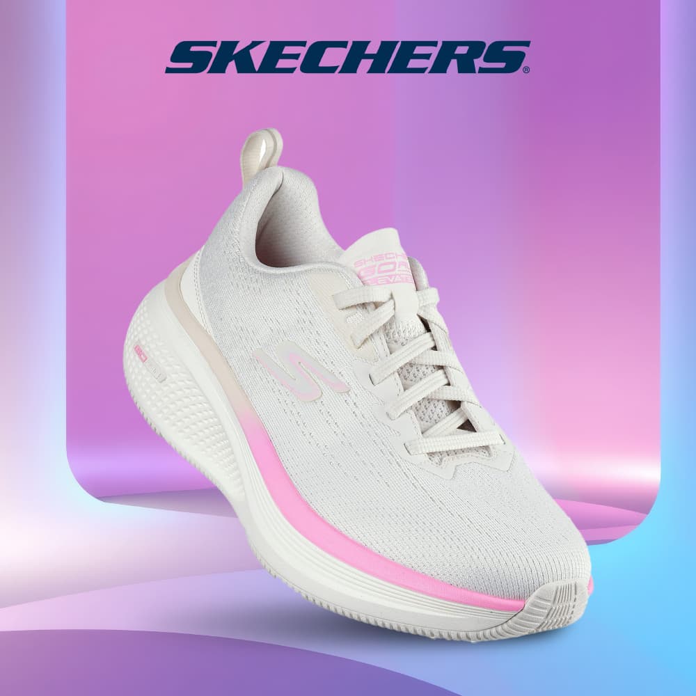 Skechers สเก็ตเชอร์ส รองเท้าผู้หญิง Women GORun ELEVATE 2.0 Performance Shoes - 129000-OFPK - Air-Cooled Goga Mat รูปที่ 1