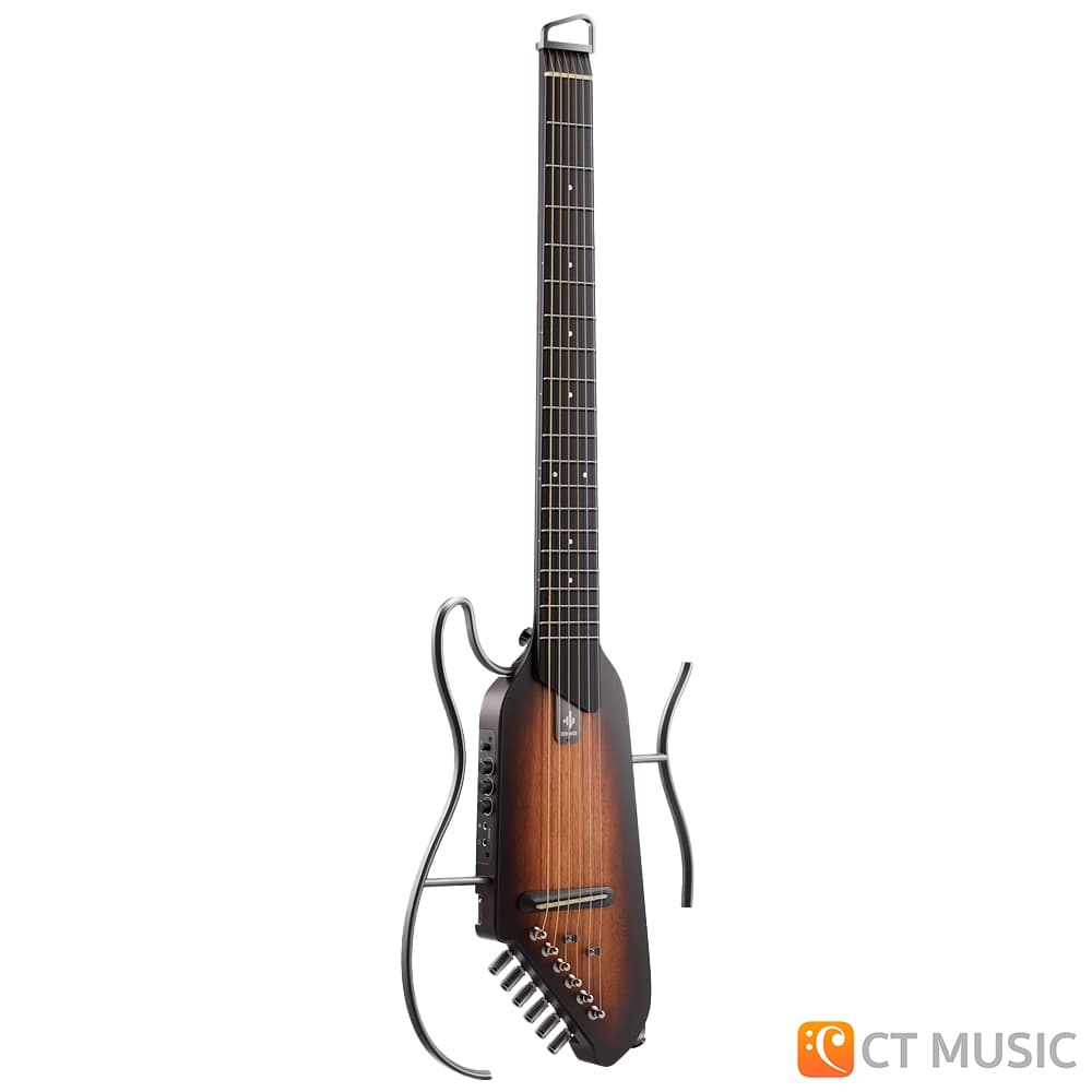 Donner HUSH-I Silent Guitar กีตาร์โปร่งไฟฟ้า แถมกระเป๋า / หูฟัง / เครื่องตั้งสาย ฟรี!! รูปที่ 2