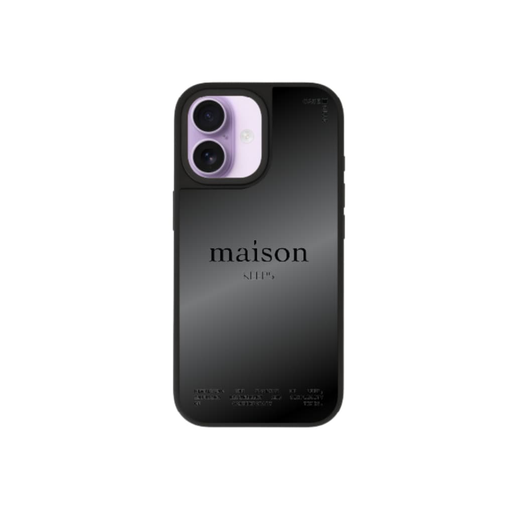 CaseClub เคสไอโฟน เคสกระจก ลาย maison KEEPS The Fundamental maison KEEPS The Fundamental สำหรับ i17 Pro Max/i17 Pro รูปที่ 4