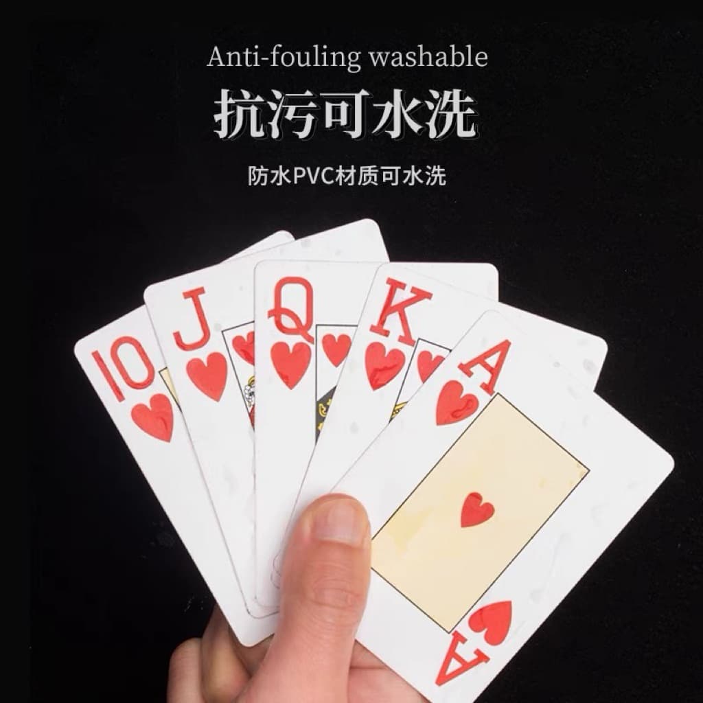 WPT Card game Pvc การ์ดพลาสติก มายากล ของสะสม การ์ดฝึกหัด การ์ด ดูดวง คุณภาพสูง การ์ดสะสม รูปที่ 7