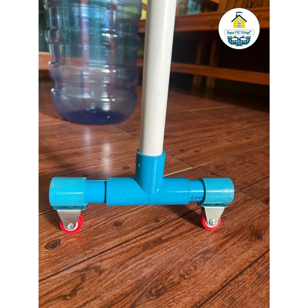 กระแตเวียนหัดเดินเด็ก-ฝาสีน้ำเงิน ที่หัดเดินเด็ก ฝึกยืนท่อ PVC ฝึกเดินตั้งแต่ก้าวแรก รูปที่ 7
