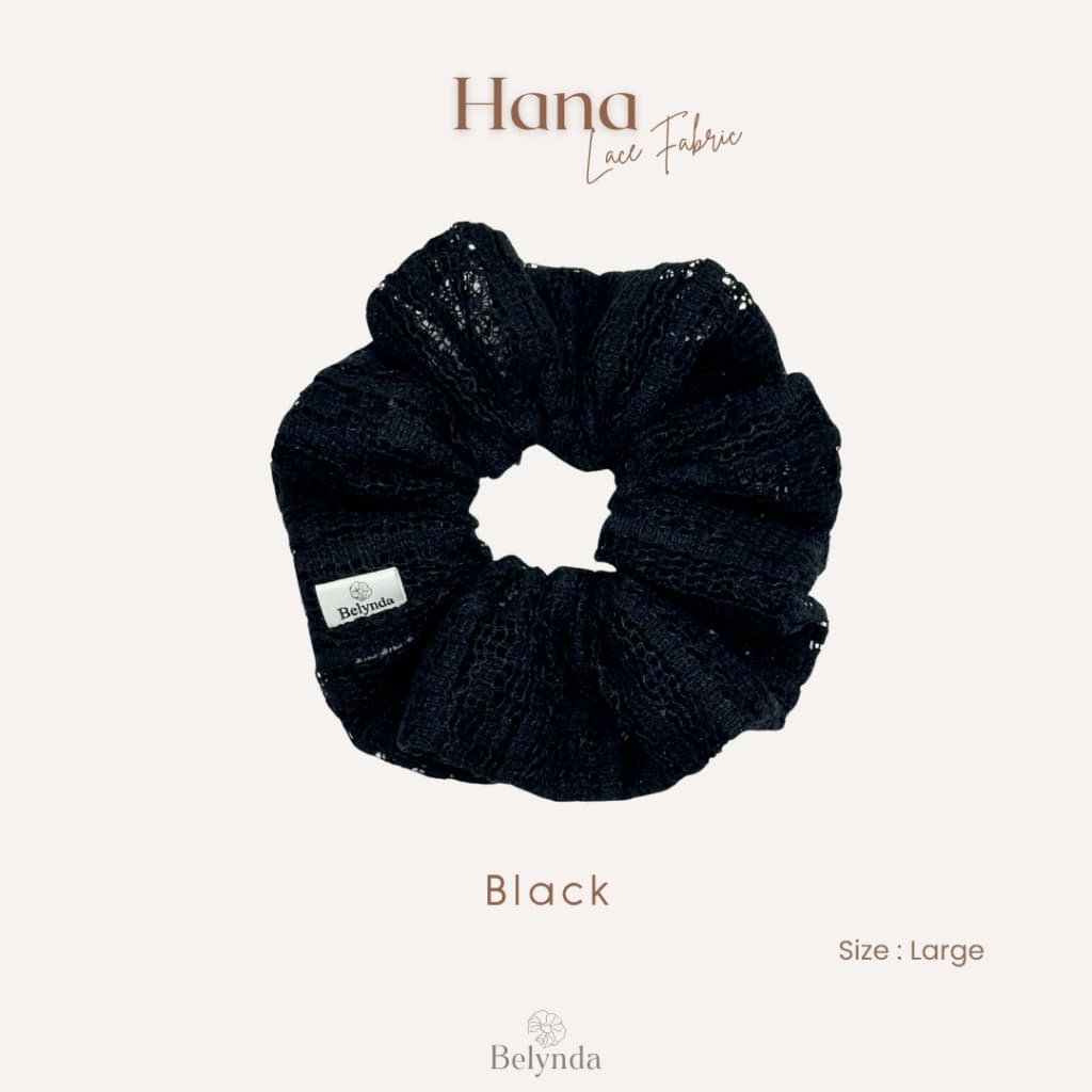 Belynda Scrunchies Hana ยางรัดผม ผ้าลูกไม้ รูปที่ 3