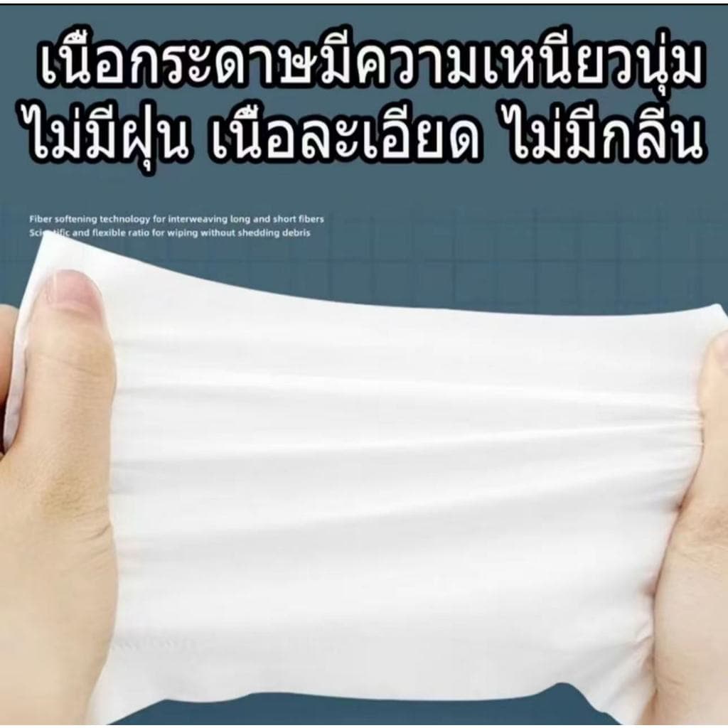 ซื้อ 1 แถม 2 ทิชชู่ยกลัง30ห่อ!!!กระดาษทิชชู่ กระดาษชำระ กระดาษทิชชู่เช็ดหน้า ทิชชู่เช็ดมือ 1ห่อ440 แผ่น หนา5ชั้น 30ห่อ รูปที่ 5