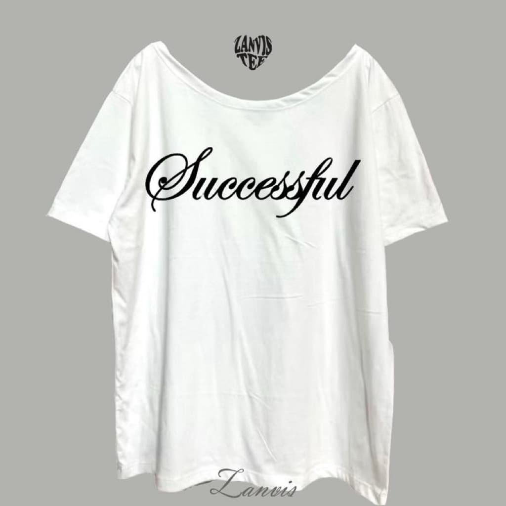 oversized off shoulder top เสื้อยืดปาดไหล่ โอเวอร์ไซต์ 4 ไซต์ 4สี ผ้าคอตตอล100 เนื้อนุ่ม ใส่สบาย รูปที่ 3