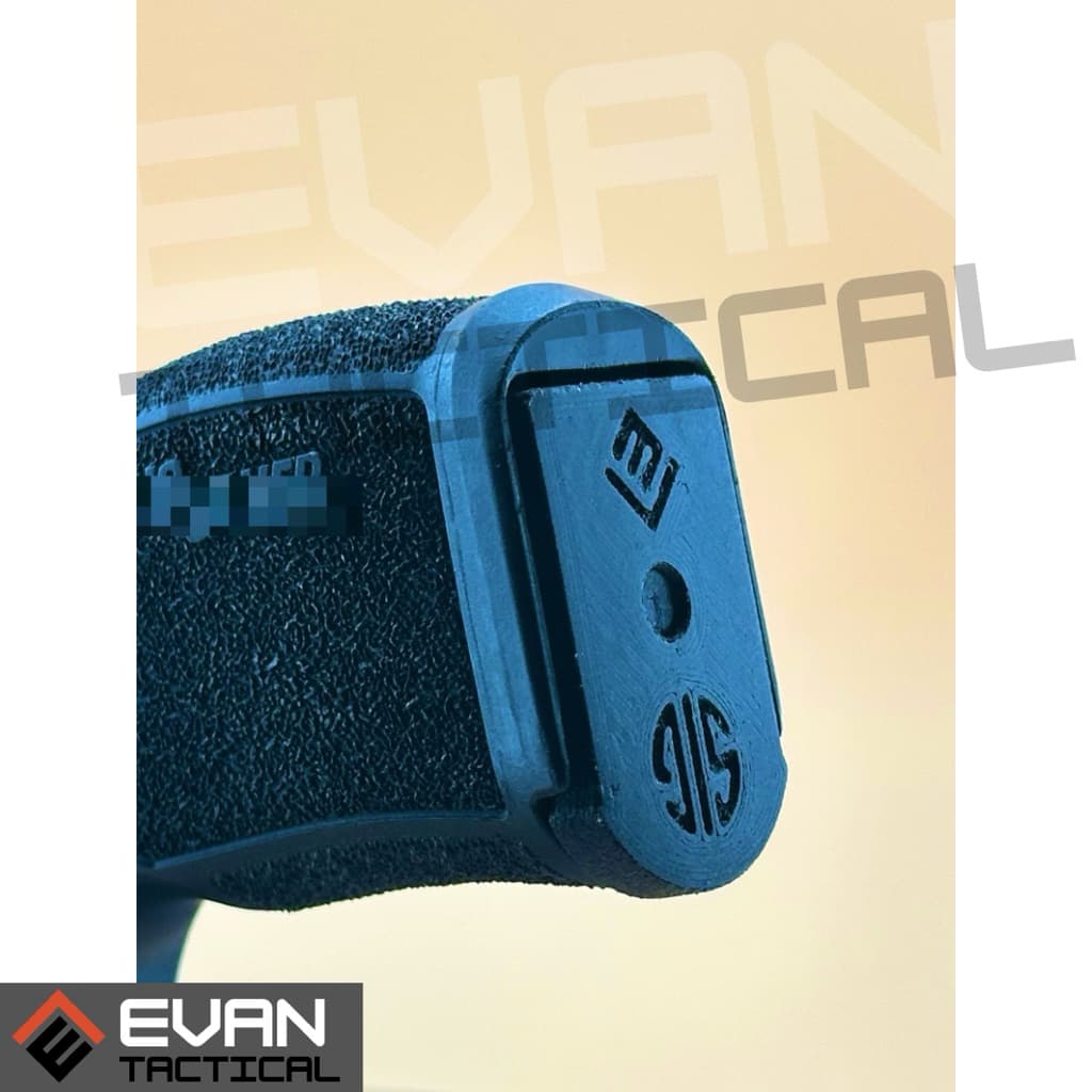 Evantactical P365 XL Base Plate – ส้นเรียบ P365 XL เปลี่ยนใส่กับ 12 เดิม) — ไม่เพิ่มความจุ รูปที่ 6