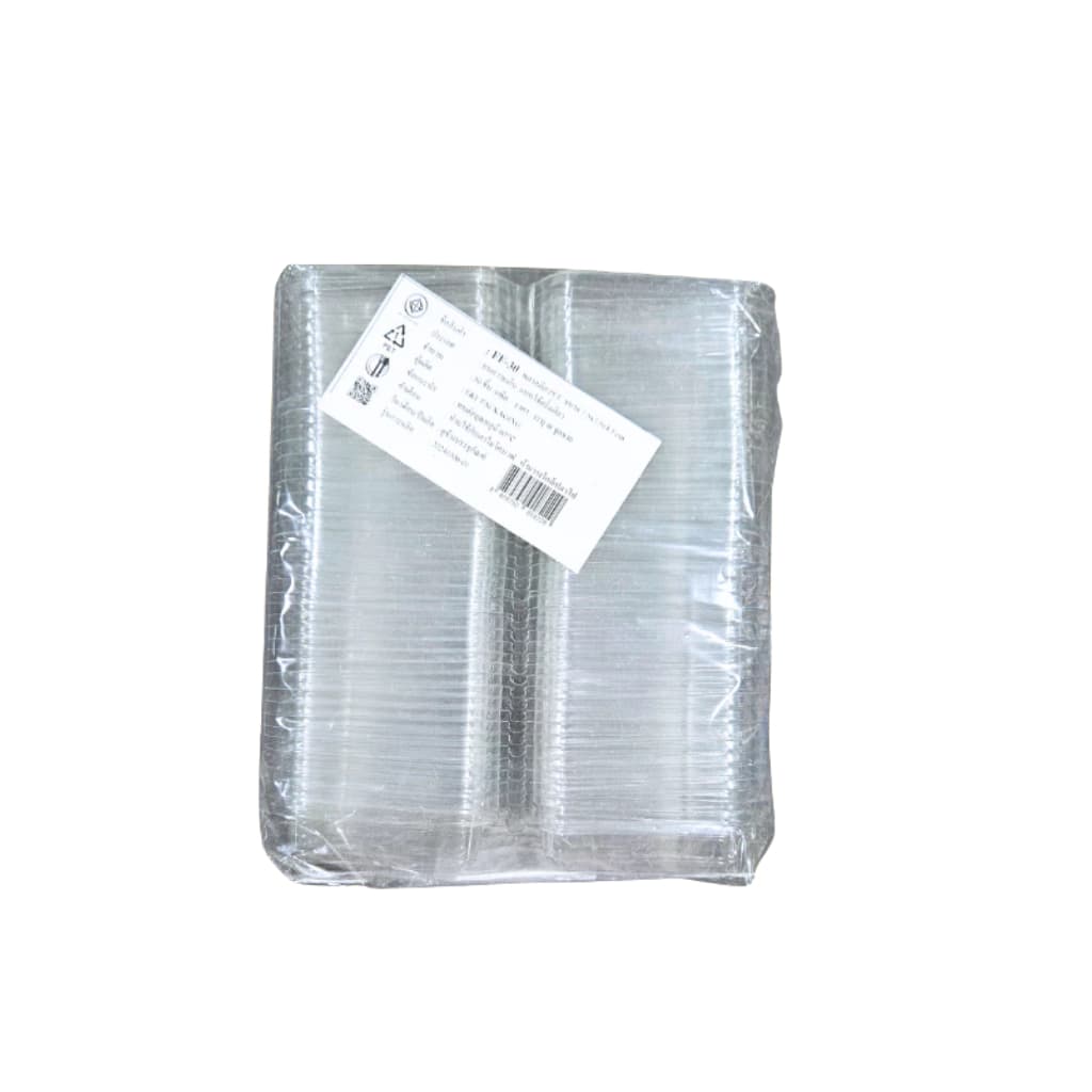 FF-30 กล่องใสใส่ขนม มาการอง ขนมเปี๊ยะ ขนม1ชิ้น ขนมขนาดเล็ก วุ้นกรอบ ไดฟูกุ อาลัว รูปที่ 3
