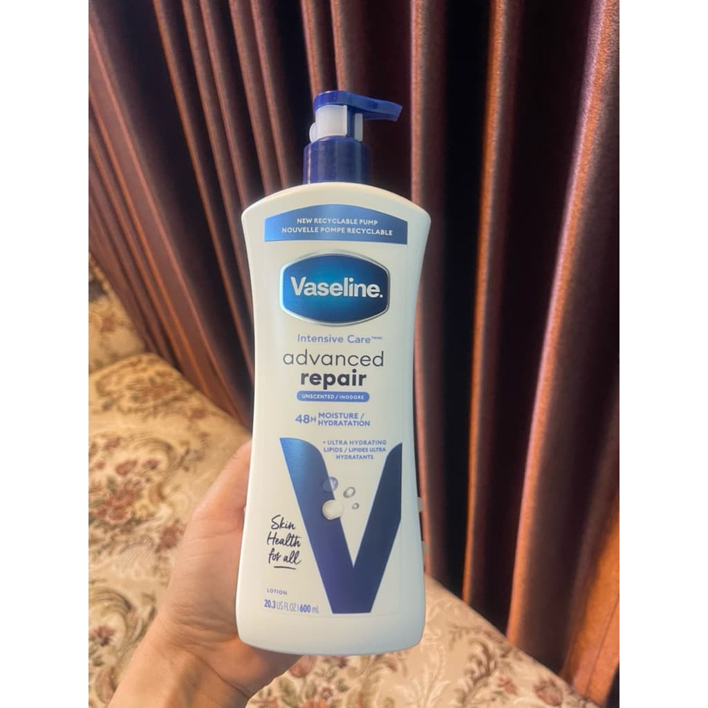 Vaseline Intensive Care Advanced Repair Body Lotion 600ml. รูปที่ 3