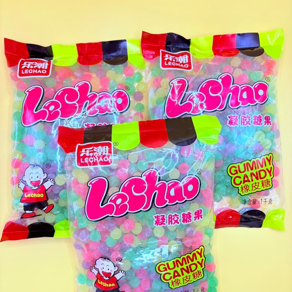 เยลลี่ผลไม้รวม Lechao ขนมเยลลี่เคี้ยวเพลิน กลิ่นหอม รสชาติฟินสุดๆ สายขนมต้องมีติดบ้าน รูปที่ 3