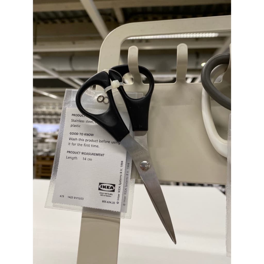 IKEA MANOGA TROJKA กรรไก, สเตนเลส รูปที่ 3