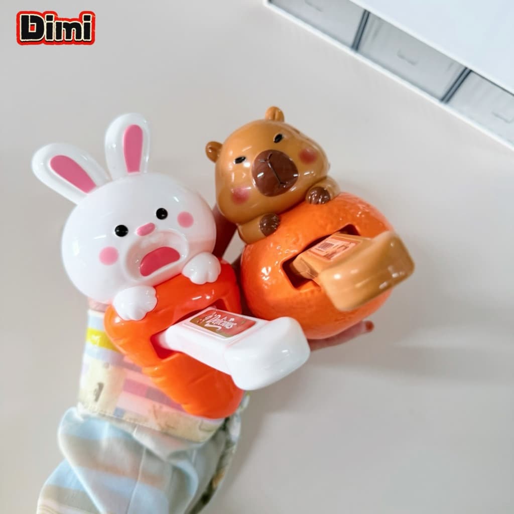 ของเล่นป้อนอาหารลายกระต่ายน่ารัก สำหรับเด็กผู้หญิงผู้ชาย คุณภาพดี สำหรับเด็กเสริมพัฒนาการจินตนาการ ของขวัญ รูปที่ 4