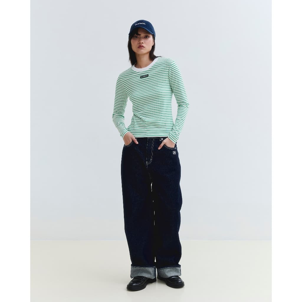 maison KEEPS | Loly Long Sleeve Top | เสื้อแขนยาว ลายทาง รูปที่ 5