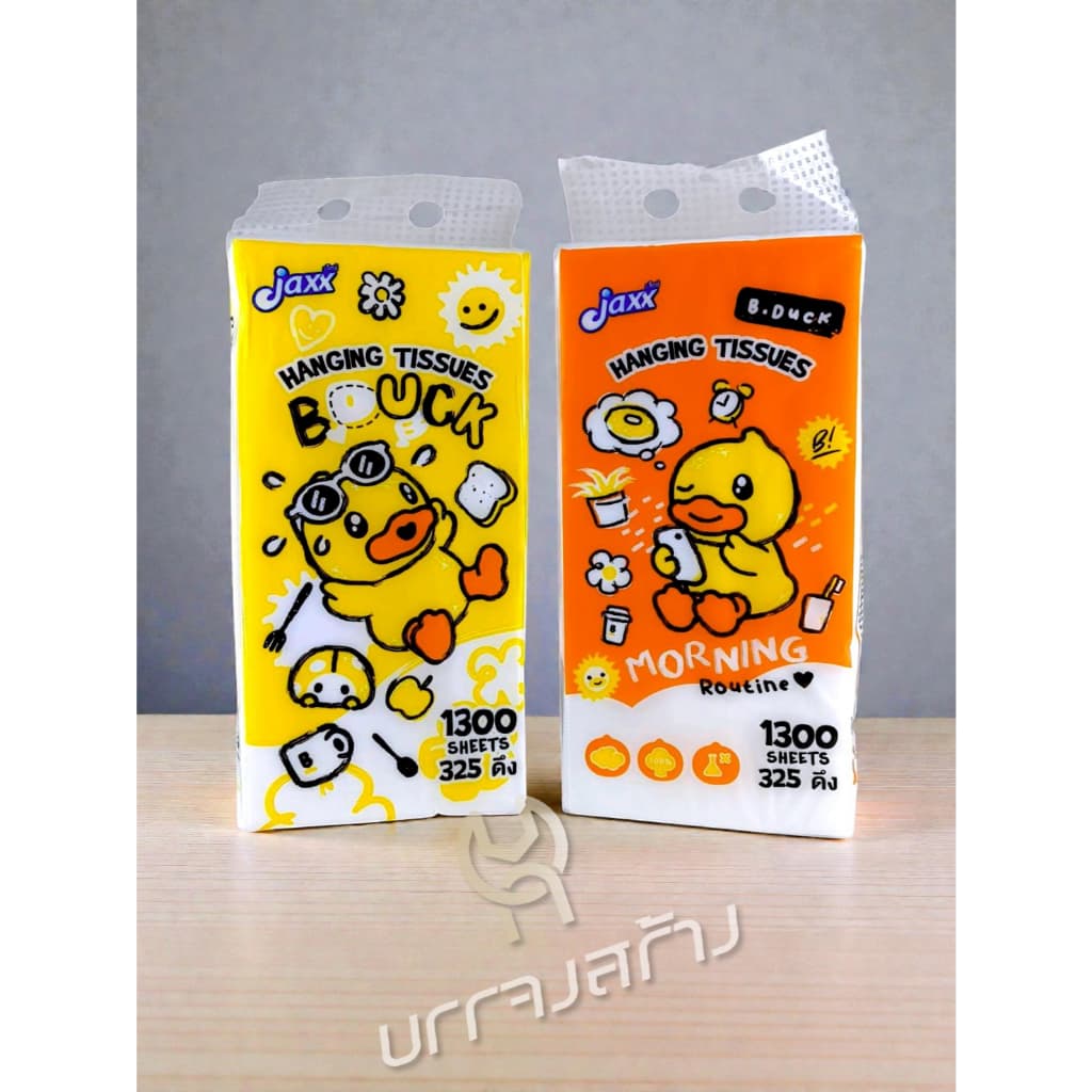 กระดาษทิชชู่ แบบแขวน ฺB.DUCK หนา 4ชั้น 1300แผ่น เกรดGB/T 20808 พรีเมี่ยม แพ็คใหญ่ แบบดึง สัมผัสนุ่ม รูปที่ 8