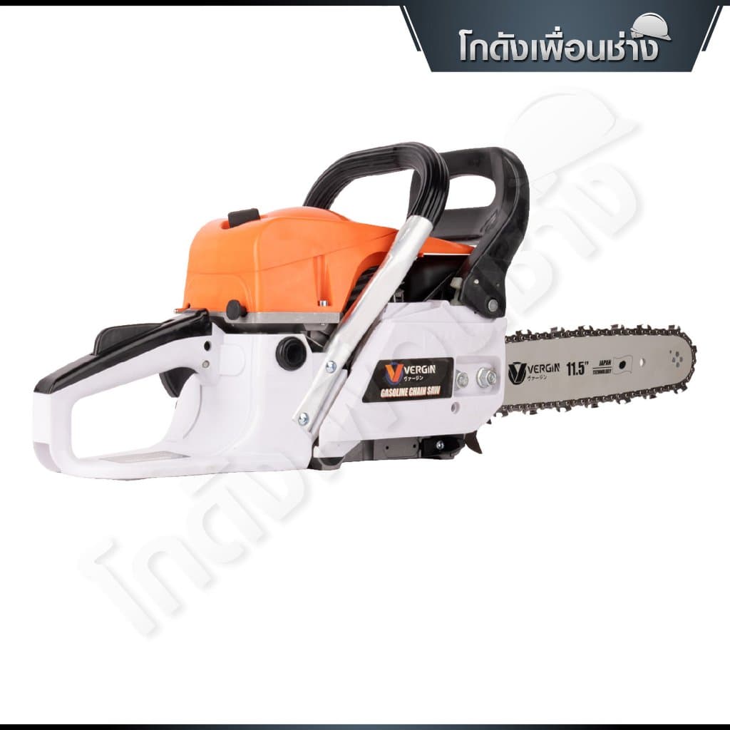 VERGIN เลื่อยยนต์ เลื่อยโซ่ 2 จังหวะ 5200 บาร์ 11.5 นิ้ว รุ่น VG-5200 แถมฟรี โซ่ 3 เส้น / บาร์ 2 อัน รูปที่ 5