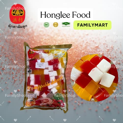 เต๋าฟรุ๊ตสลัด หงส์ลี่ ฟู้ดส์Honglee Food -วุ้นคาราจีแนนสำเร็จรูป มุกวุ้นบุกไข่มุก รูปที่ 3