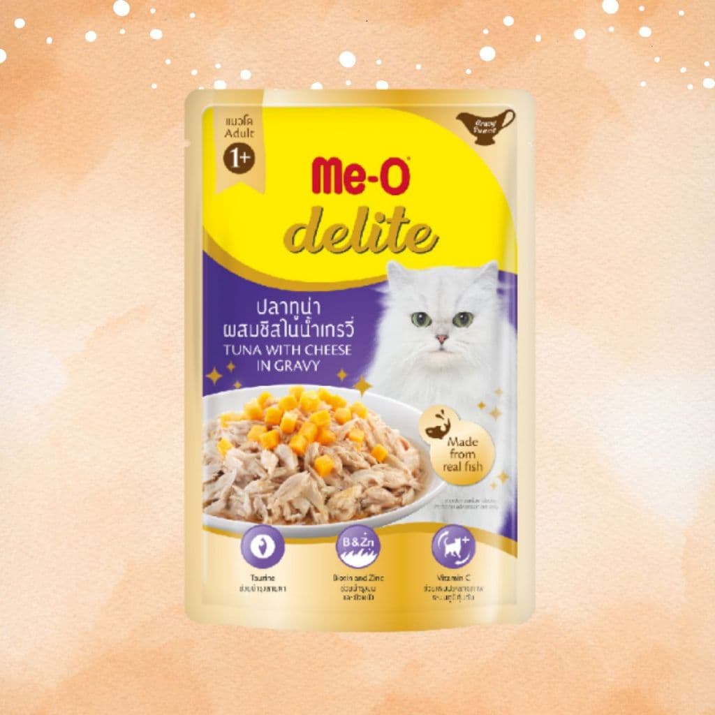Me-O delite มีโอ ดีไลท์ อาหารเปียกแมวเกรดคุณภาพพรีเมียม รูปที่ 3