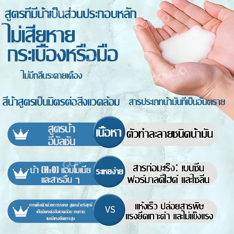 100ปีไม่มีหลุด ยาแนวกระเบื้อง 1400ml ใช้แทนซีเมนต์ กาวซ่อมกระเบื้อง ซ่อมกระเบื้องร่อน กาวติดกระเบื้อง รูปที่ 6