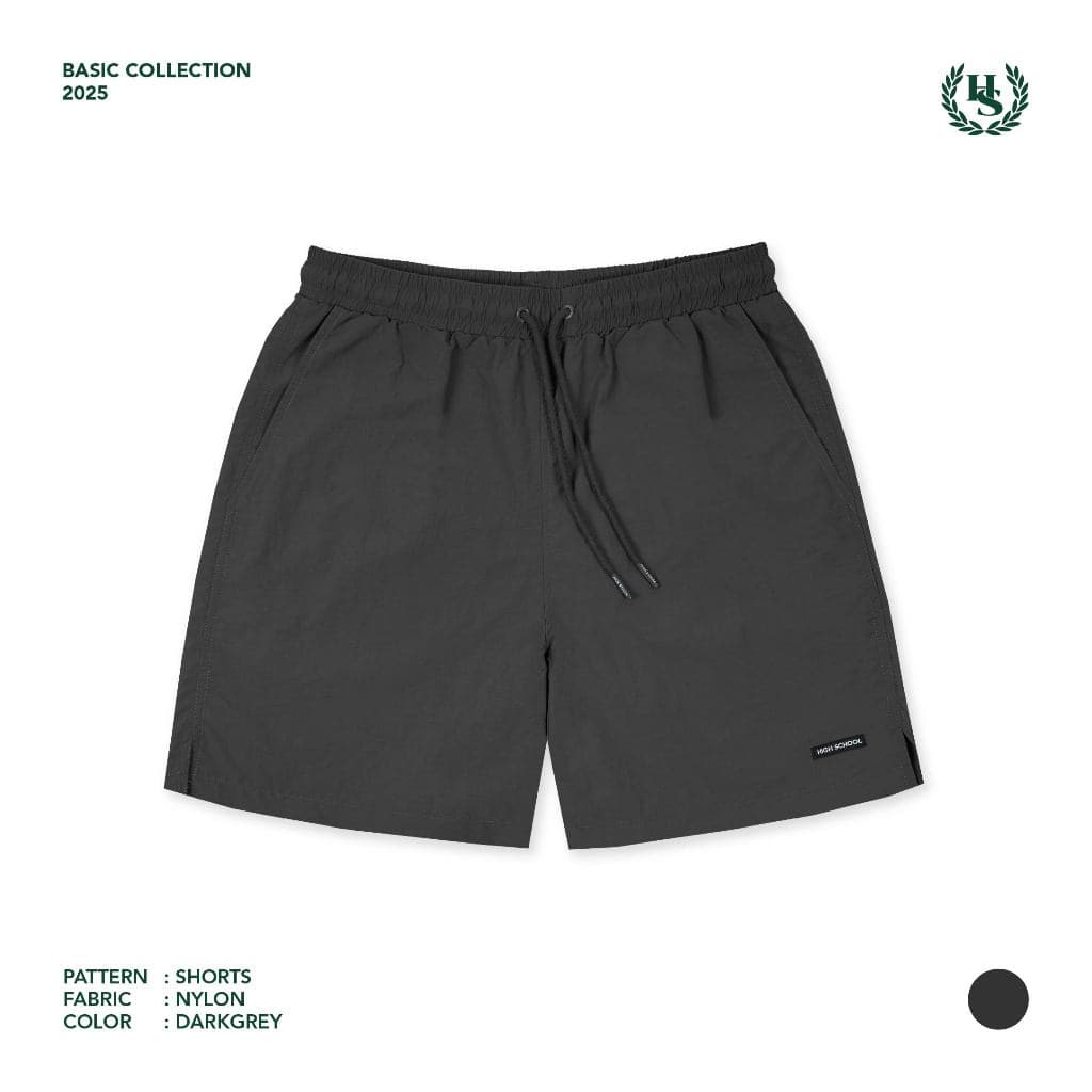 Highschool Basic Collection : Routine Nylon Shorts กางเกงขาสั้นผ้าไนลอน - BTB35645 รูปที่ 6