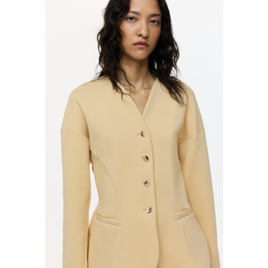 H&M เบลเซอร์ผ้าจอร์ซีย์ Women Jersey blazer 1322907_1 รูปที่ 1