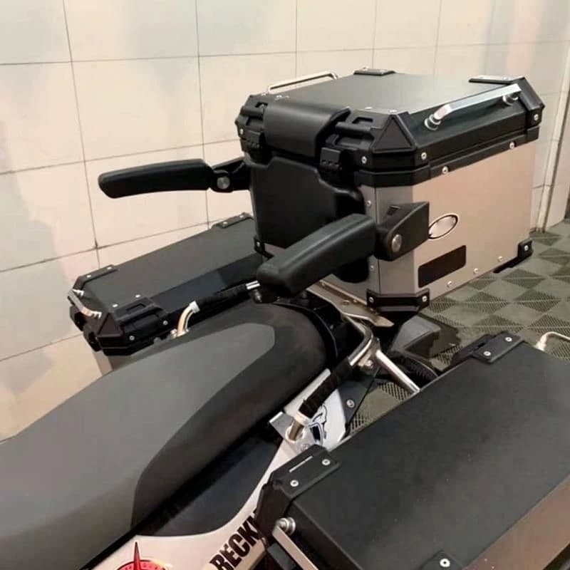 กล่องเคสที่วางแขนติดเบาะที่นั่งรถจักรยานยนต์สําหรับ Yamaha รูปที่ 4