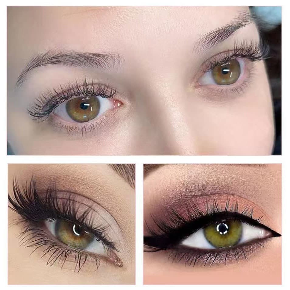 ขนตาปลอม 3D ไม่ต้องใช้กาว มีกาวในตัว ขยายตา ติดทน ใช้ซ้ำได้ เหมาะสำหรับมือใหม่ รูปที่ 2