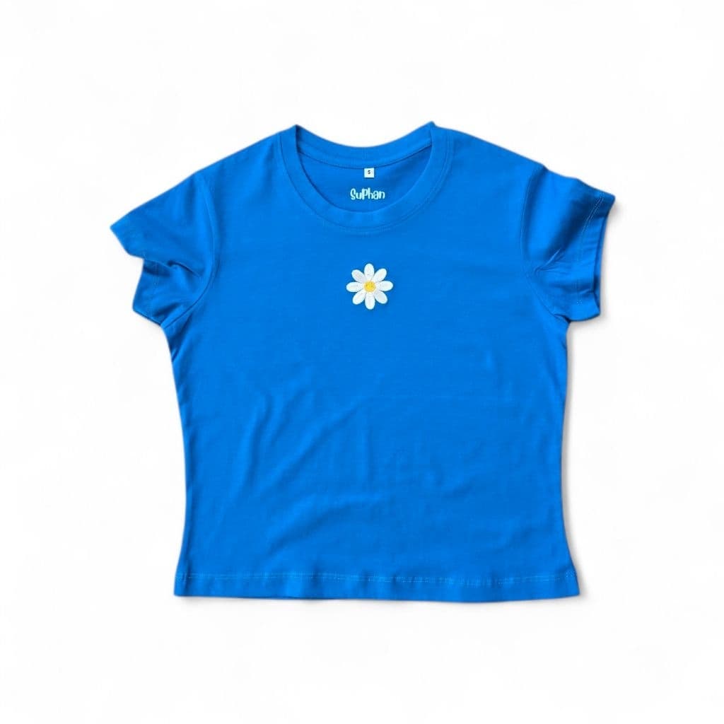 chicchi.cshop | เสื้อbabytee ลายปักดอกdaisy รูปที่ 4