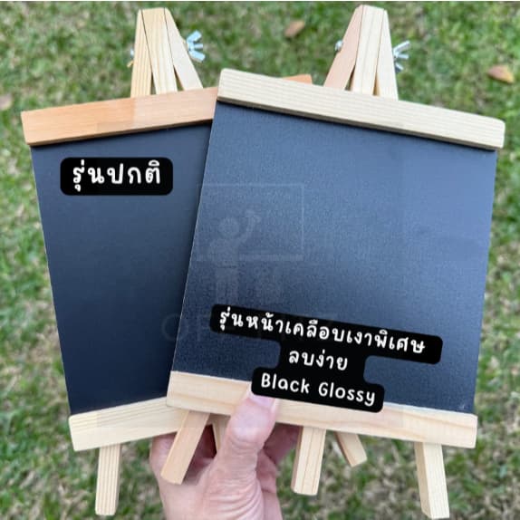 กระดานดำขาตั้ง ป้ายกระดานดำ ป้ายหน้าร้าน ป้ายเมนู กระดานเมนู ตั้งโต๊ะ รูปที่ 4