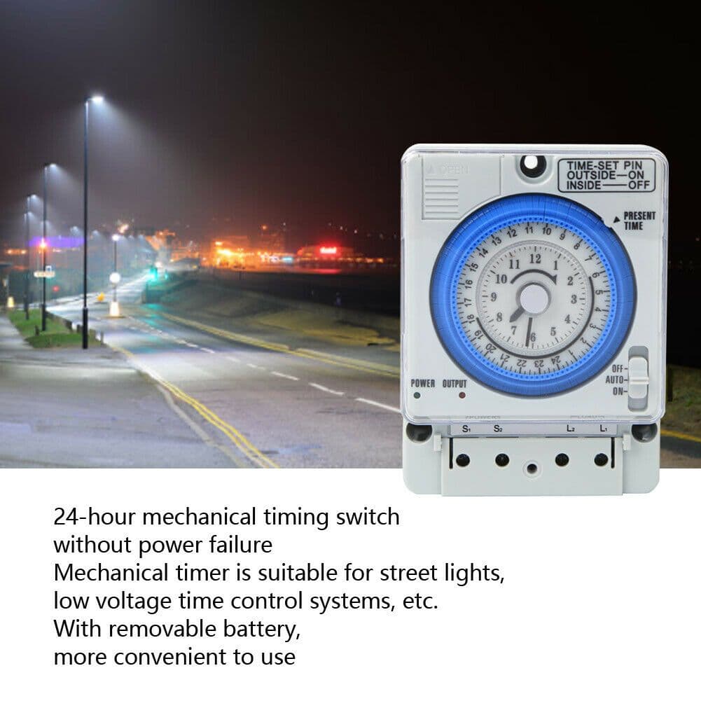 Timer Switch 20A เครื่องตั้งเวลา เปิด-ปิด อุปกรณ์ไฟฟ้า อัตโนมัติ ถูกที่สุด !! รูปที่ 5