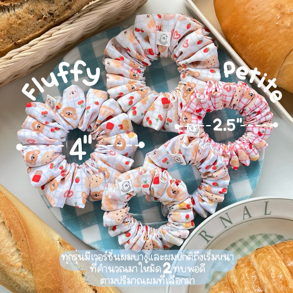 Lamoonist scrunchies • Bearkery collection รูปที่ 3