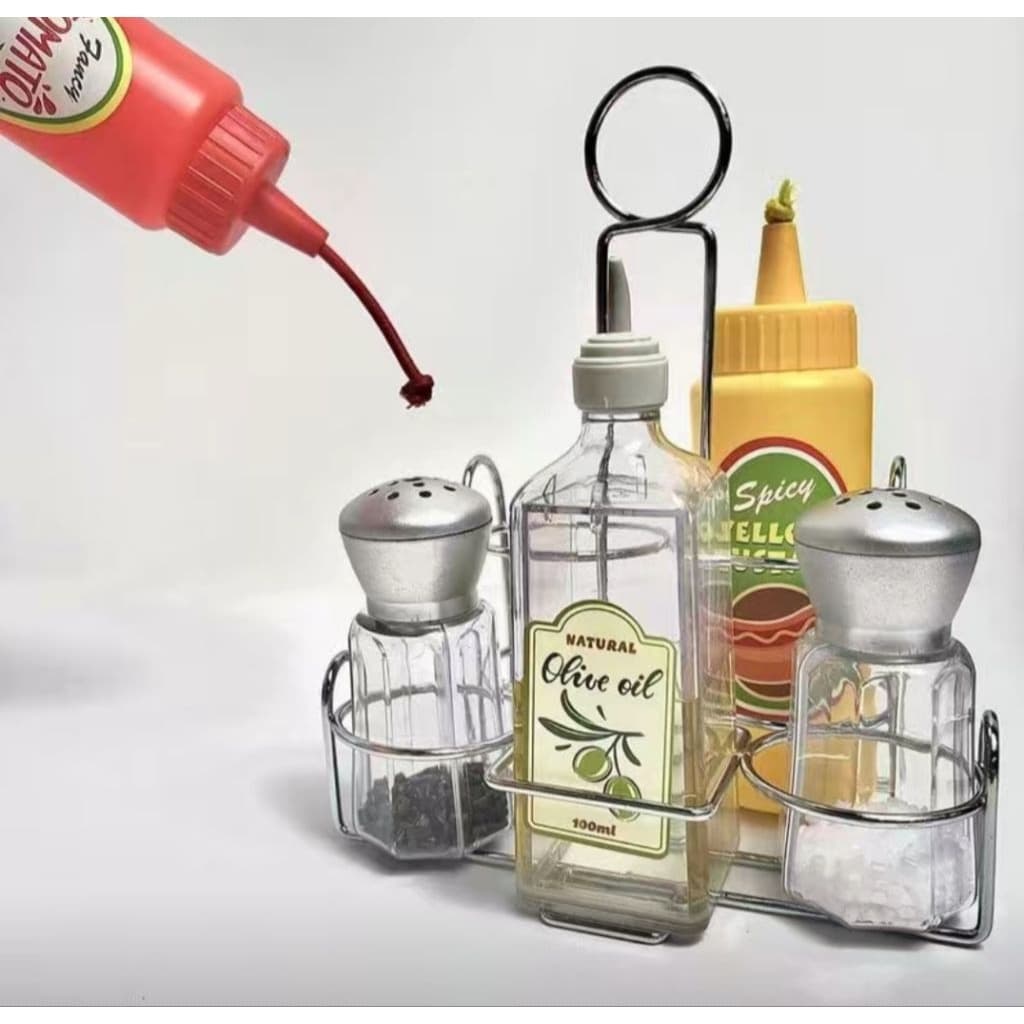 condiment ชุดเครื่องปรุงของเล่น pretend play รูปที่ 2